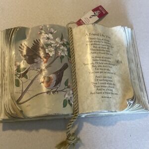 Vintage Musical 1983 Decorative Books of Love 'A Friend Like You' Judith Bond